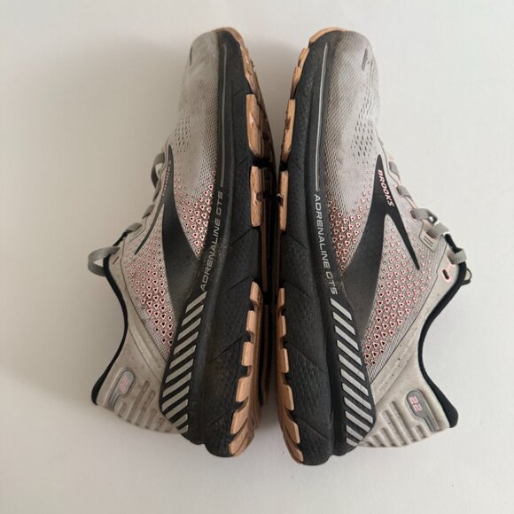Brooks Adrenaline GTS 22 Gray Rose Women's Running Shoes Size 11B 1203531B035 - Picture 8 of 15